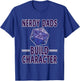 Nerdy Dads Build Character Gamer Parenting Fun T-Shirt - T-Shirt | Royal