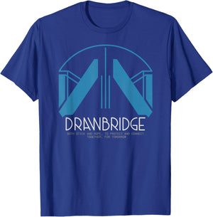 Drawbridge Logo Death Stranding 2 Iconic Game Series , black, S T-Shirt - T-Shirt | Royal