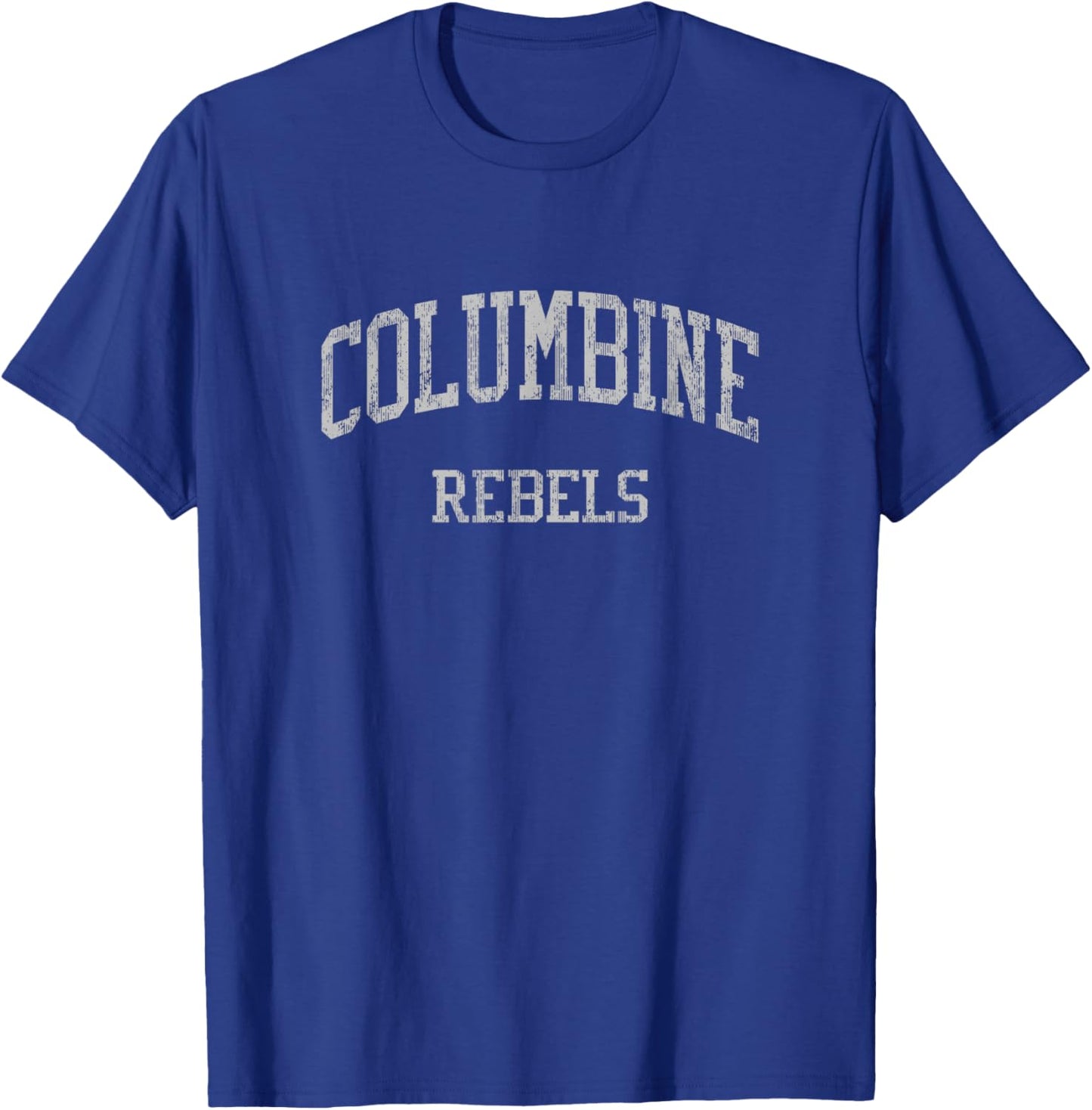 Columbine High School HS Littleton CO Vintage Sports T-Shirt - T-Shirt | Royal