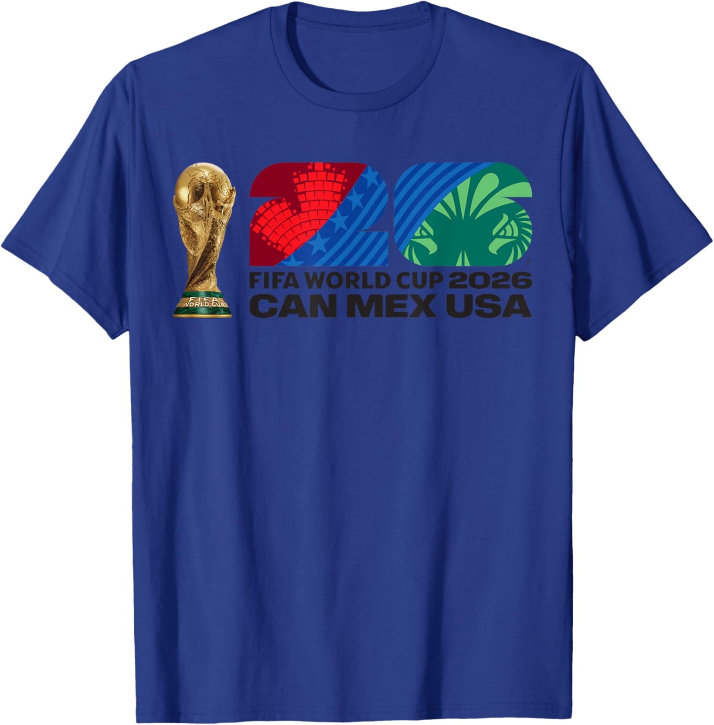 FIFA World CUP26 FIFA Host Country Trophäe Farbe T-Shirt - T-Shirt | Royal