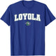 Loyola University Maryland Greyhounds Arch Logo T-Shirt - T-Shirt | Royal