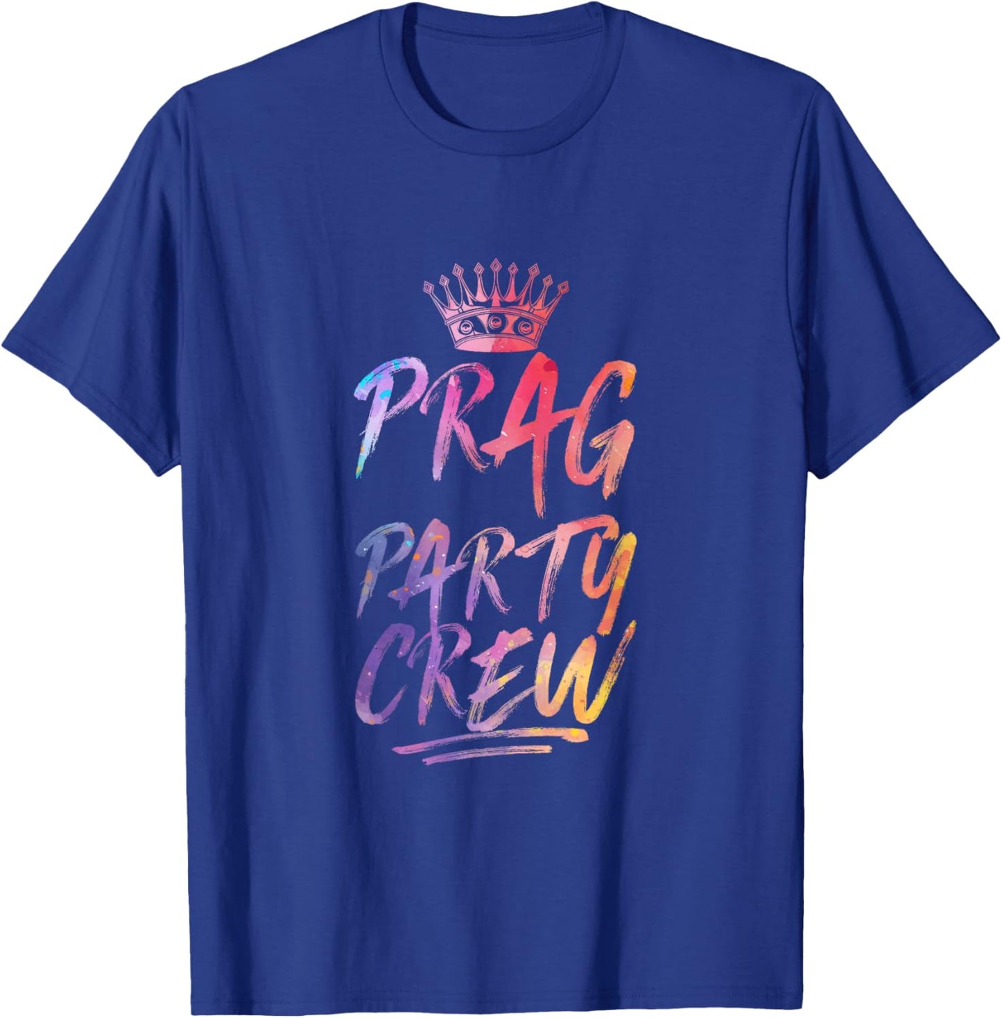Prag Party Crew | Urlaubsteam T-Shirt - T-Shirt | Royal
