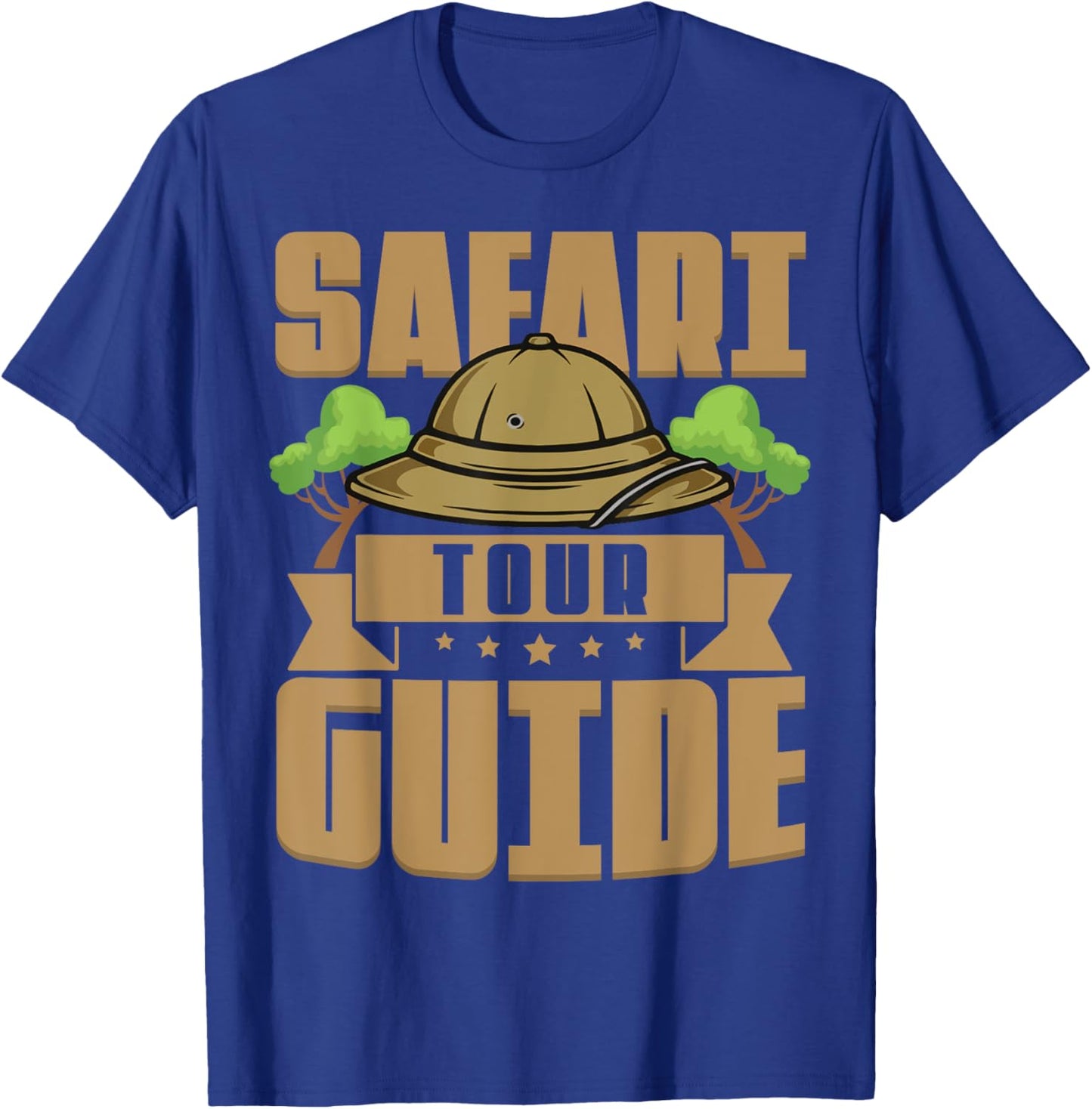 Safari Tour Guide Cool Animal Africa Halloween Zoo Costume T-Shirt - T-Shirt | Royal