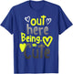 Neon Yellow Black Cool Grey Graphic Matching T-Shirt - T-Shirt | Royal