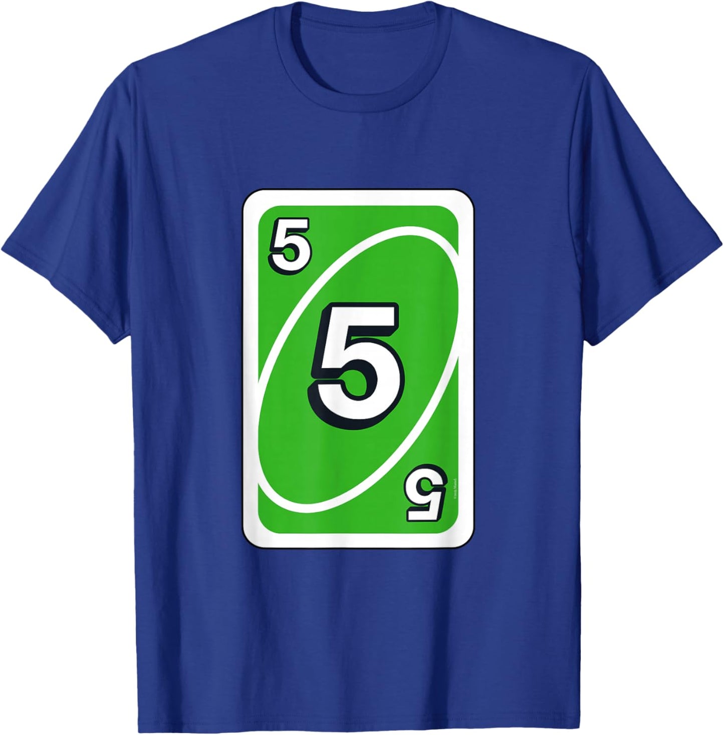 UNO Halloween Green 5 Card T-Shirt - T-Shirt | Royal