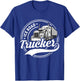 Ice Road Trucker Funny Truck Driver Semi Trucking Dad Men T-Shirt - T-Shirt | Royal