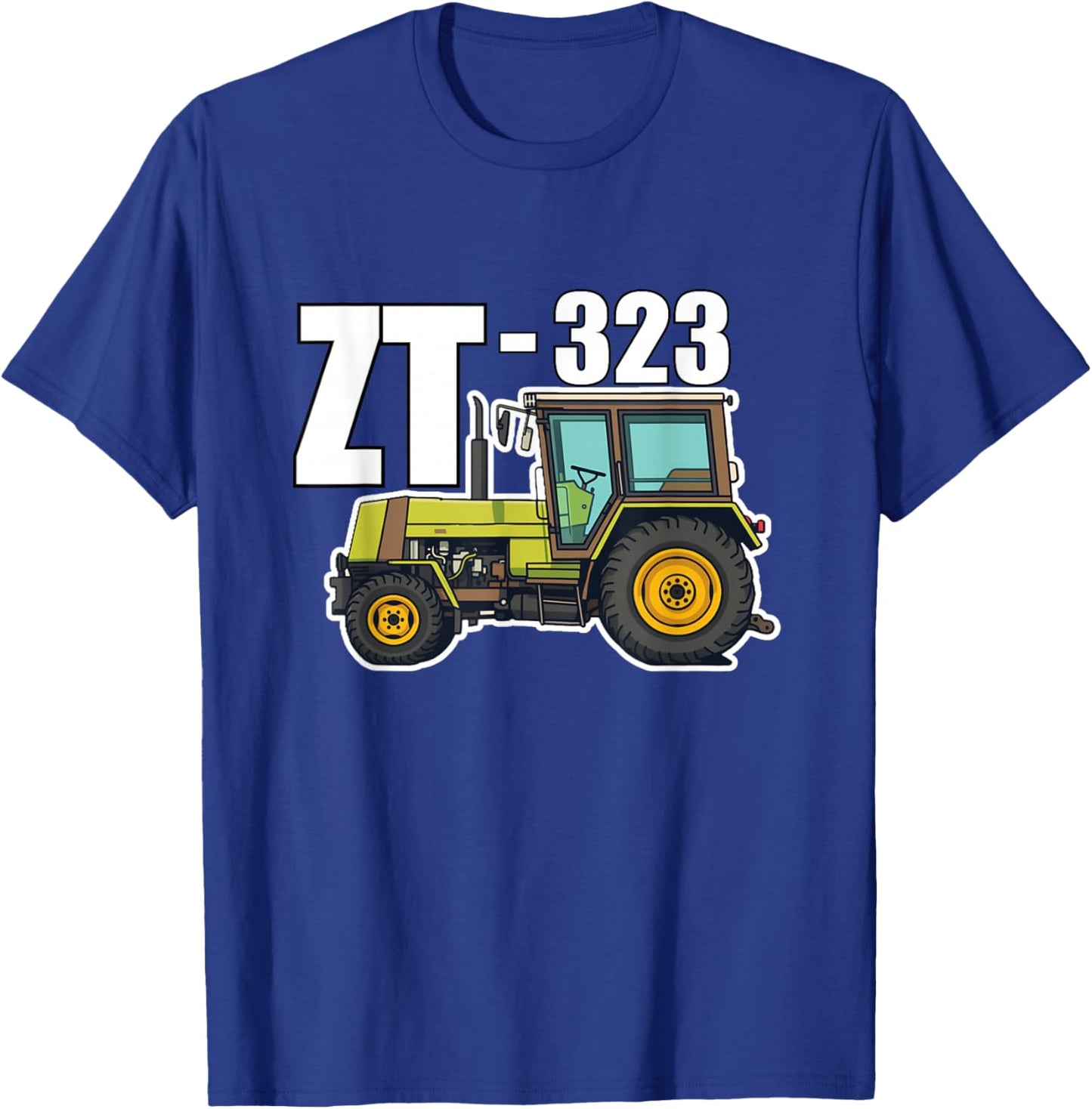 ZT-323 Progress Tractor Agriculture T-Shirt - T-Shirt | Royal