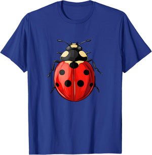 Cute Ladybug T-Shirt - T-Shirt | Royal