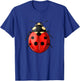 Cute Ladybug T-Shirt - T-Shirt | Royal