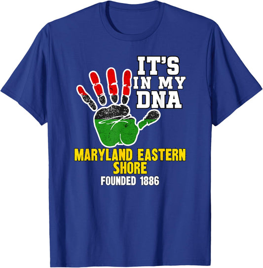 Maryland Eastern Shore, UMES, Souvenir HBC Design T-Shirt - T-Shirt | Royal
