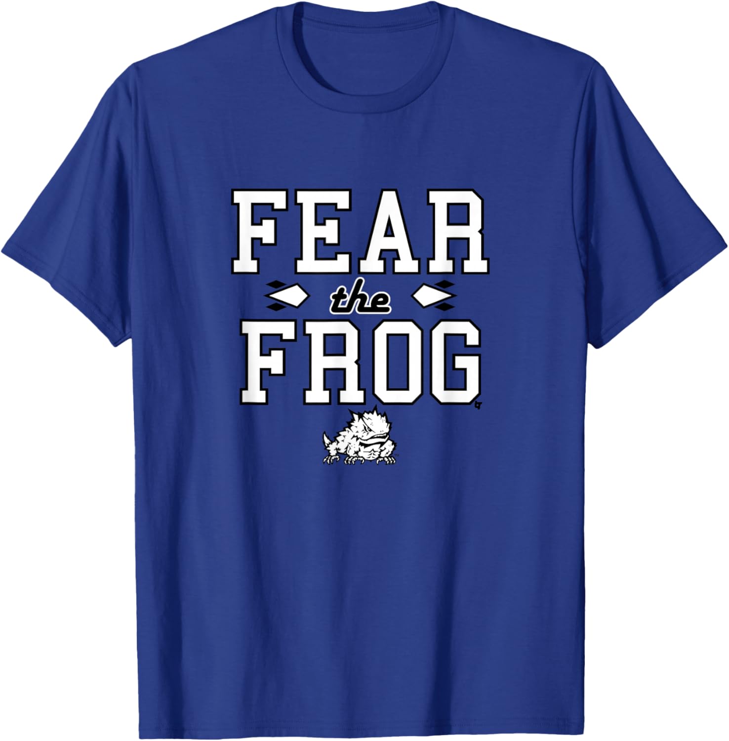 TCU Football: Fear The Frog T-Shirt - T-Shirt | Royal