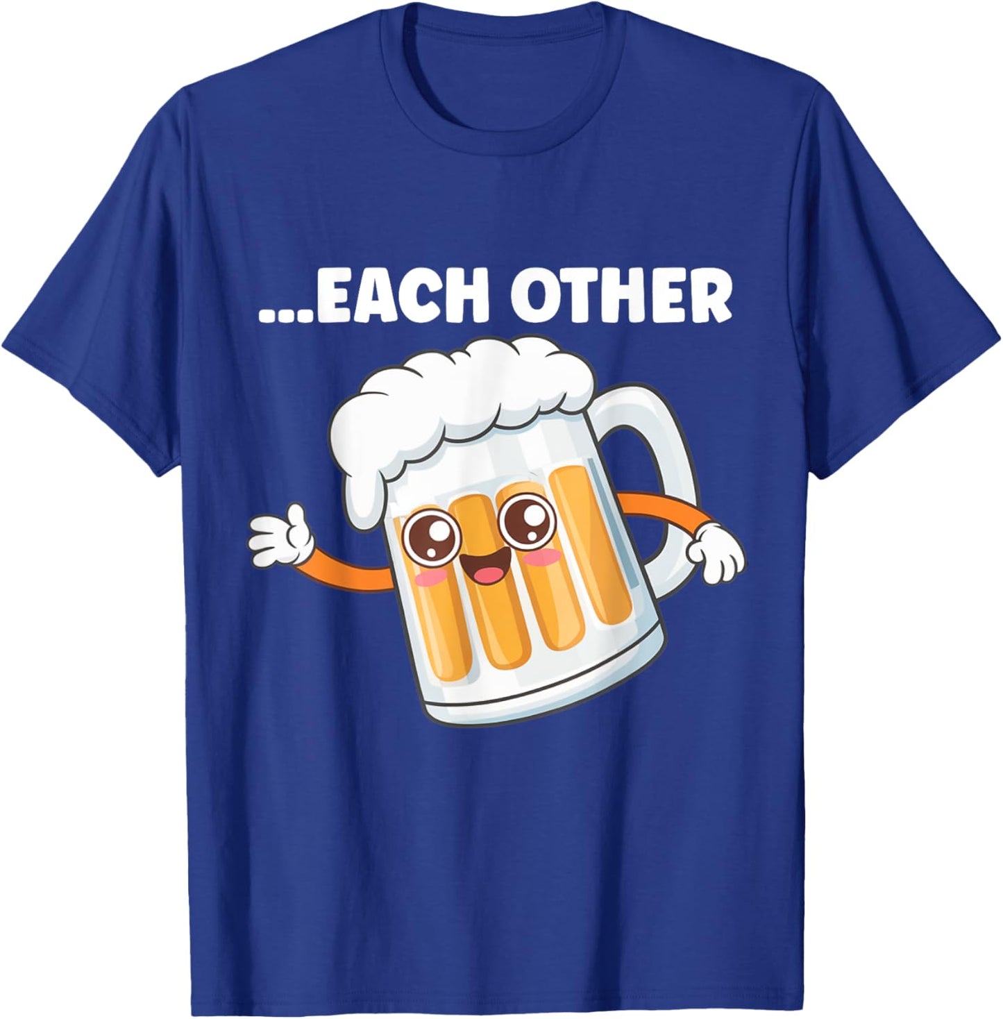 German Pretzel And Beer Matching Couple Outfits T-Shirt - T-Shirt | Royal