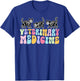Veterinary Medicine Vet Med Veterinarian Vet Medicine Groovy T-Shirt - T-Shirt | Royal