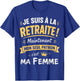 Humour Retraite Mon Patron C'est Ma Femme Retraité 2026 T-Shirt - T-Shirt | Royal