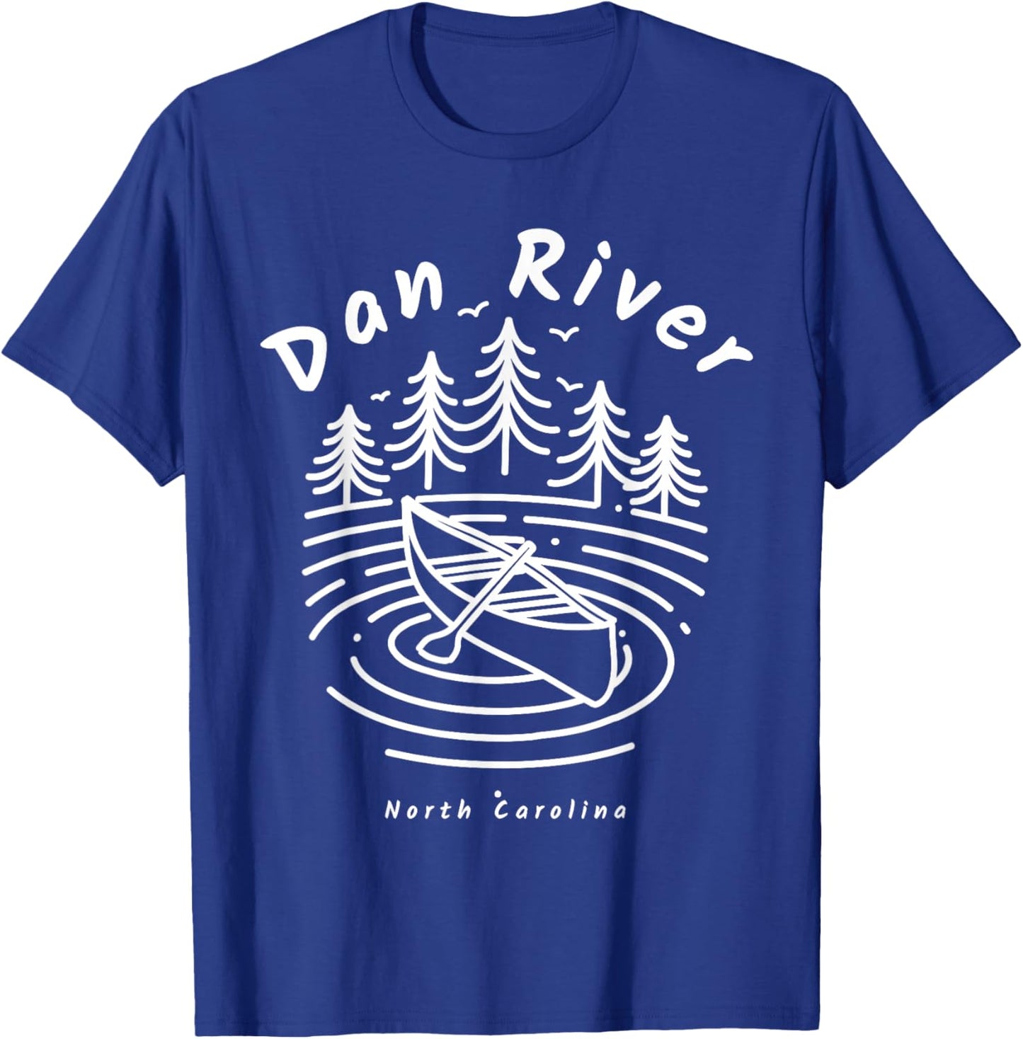 Dan River North Carolina T-Shirt - T-Shirt | Royal