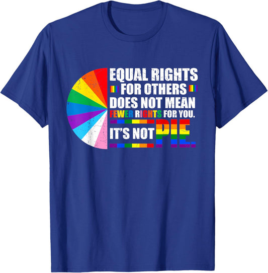 LGBTQ Equal Rights Gay Pride Month Rights Men Kids T-Shirt - T-Shirt | Royal