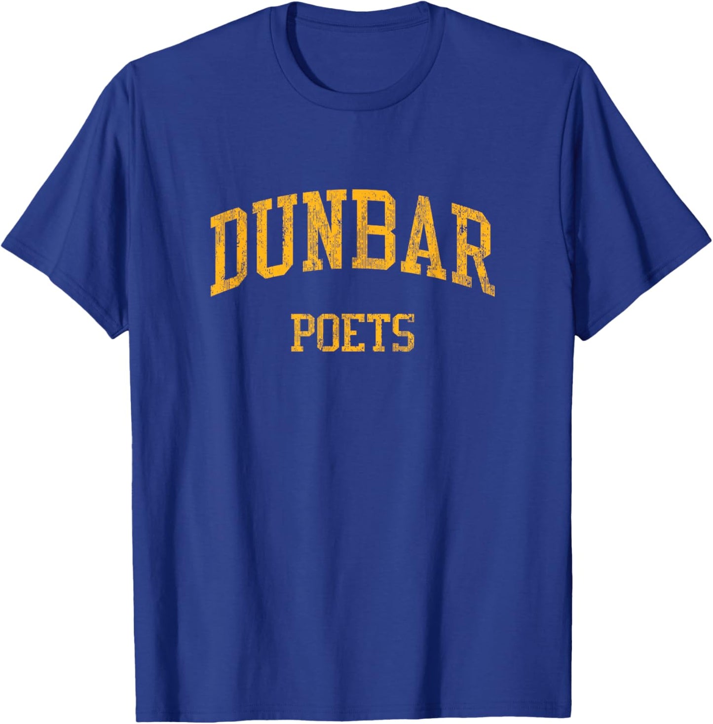Dunbar High School HS Baltimore MD Vintage Sports T-Shirt - T-Shirt | Royal