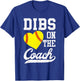 Dibs On The Coach Softball For Coach Wife Women Sport T-Shirt - T-Shirt | Royal