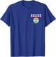 Belize Flag Patriotic National Roots Souvenir T-Shirt - T-Shirt | Royal