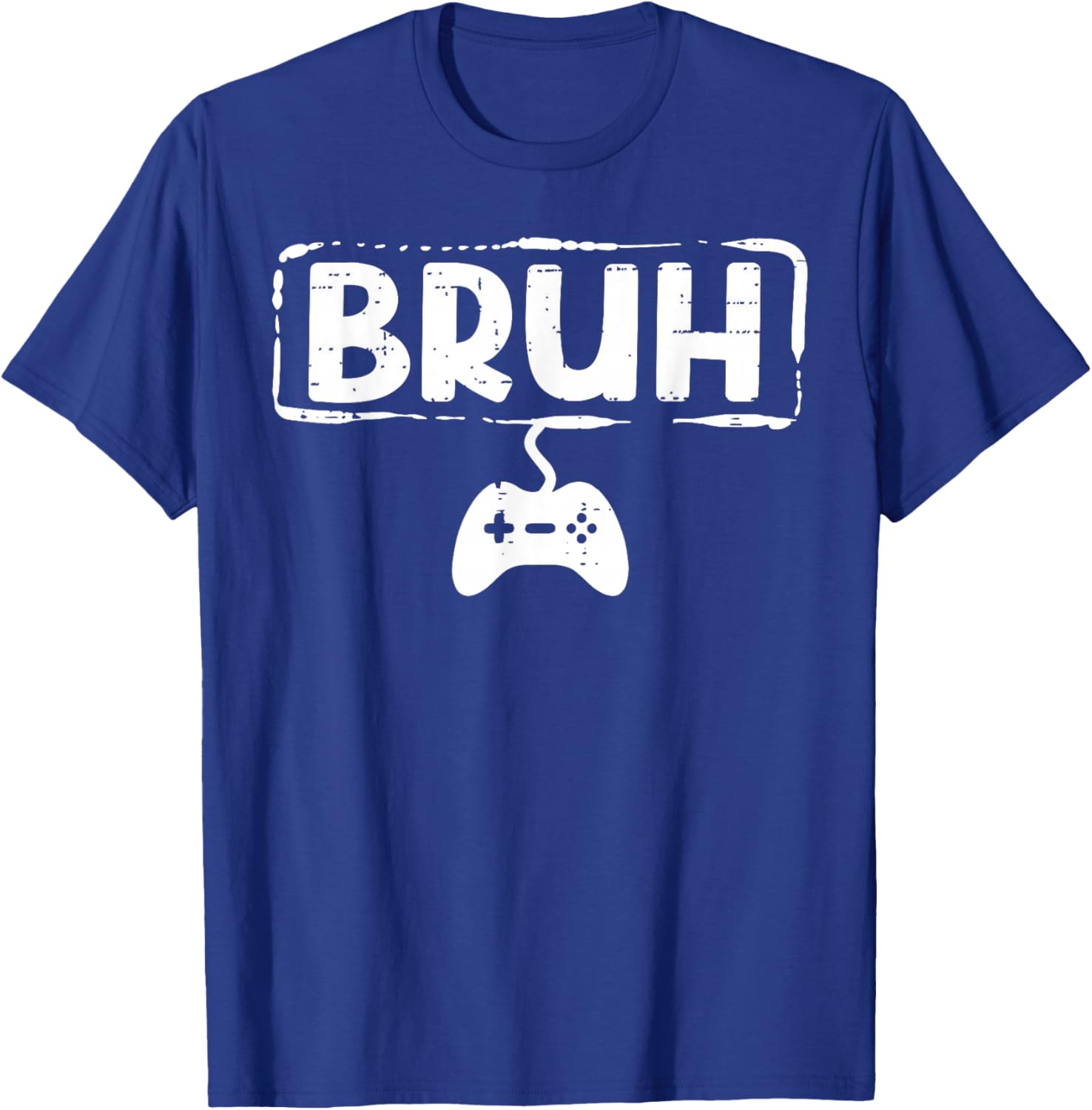 Gamer Bruh Video Game Funny Gaming Teen Men Boys Kids Youth T-Shirt - T-Shirt | Royal