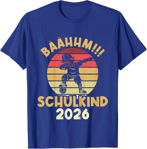 Einschulung Fußball Schulkind 2026 Schulanfang 2026 T-Shirt - T-Shirt | Royal