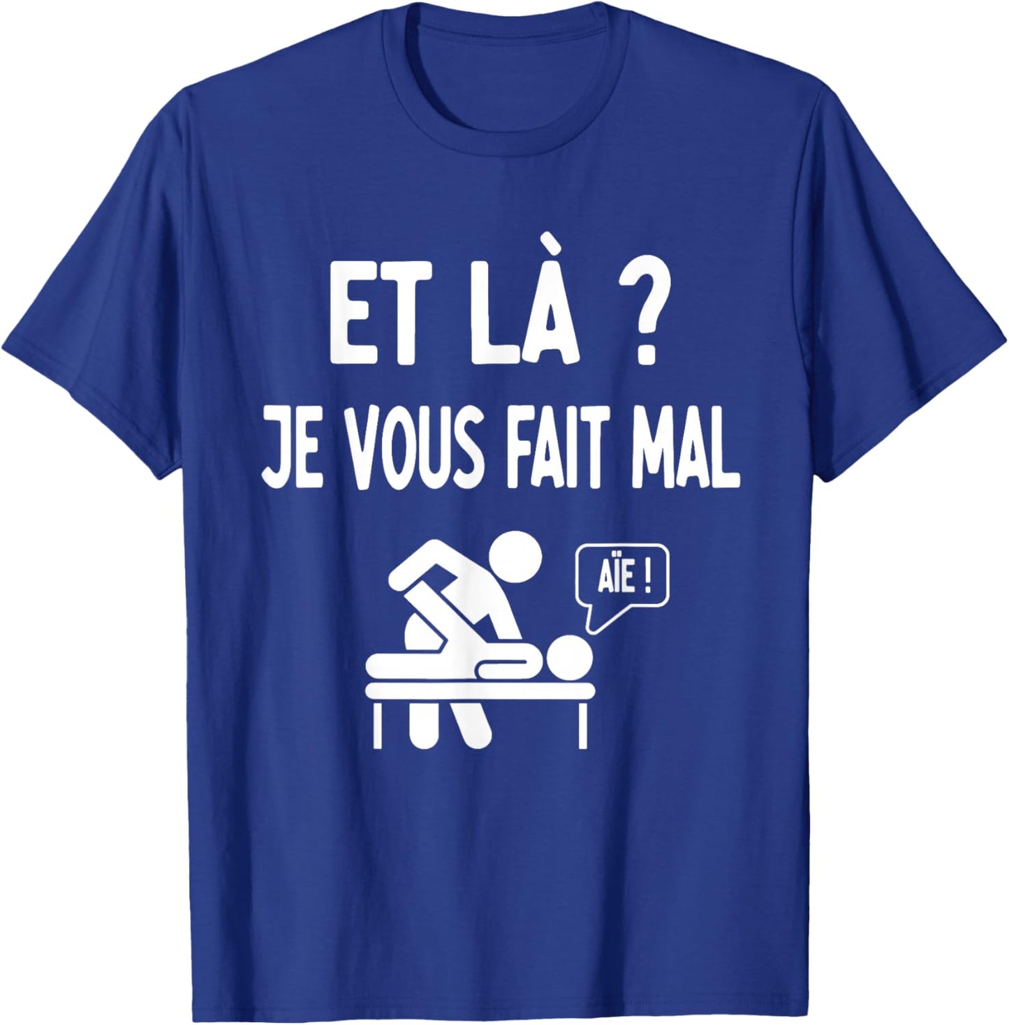 Physical Funny Funny Physiotherapist T-Shirt - T-Shirt | Royal