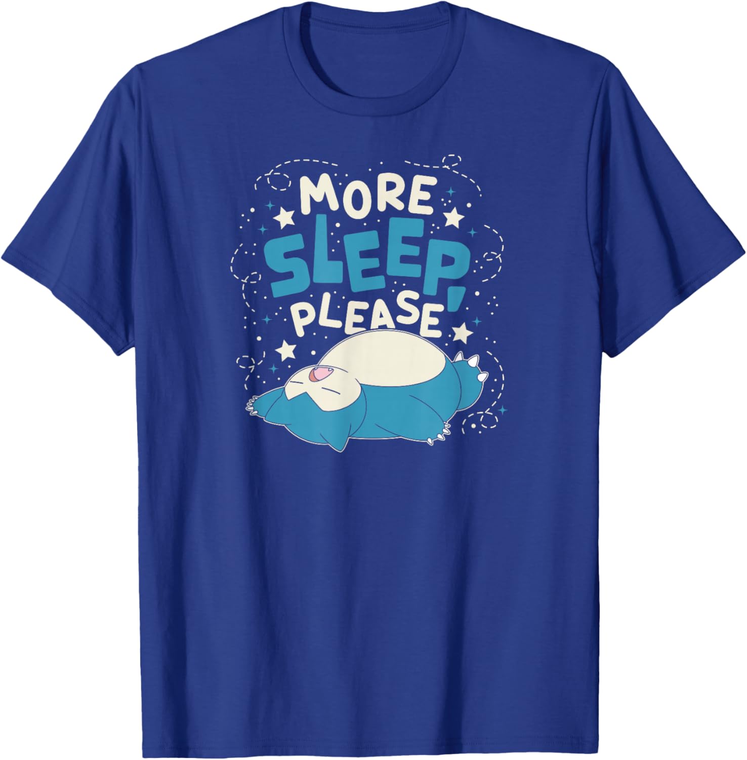 Pokémon - Snorlax More Sleep Please T-Shirt - T-Shirt | Royal