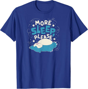 Pokémon - Snorlax More Sleep Please T-Shirt - T-Shirt | Royal