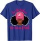 in October We Wear Pink Black Woman Breast Cancer Awareness T-Shirt - T-Shirt | Royal