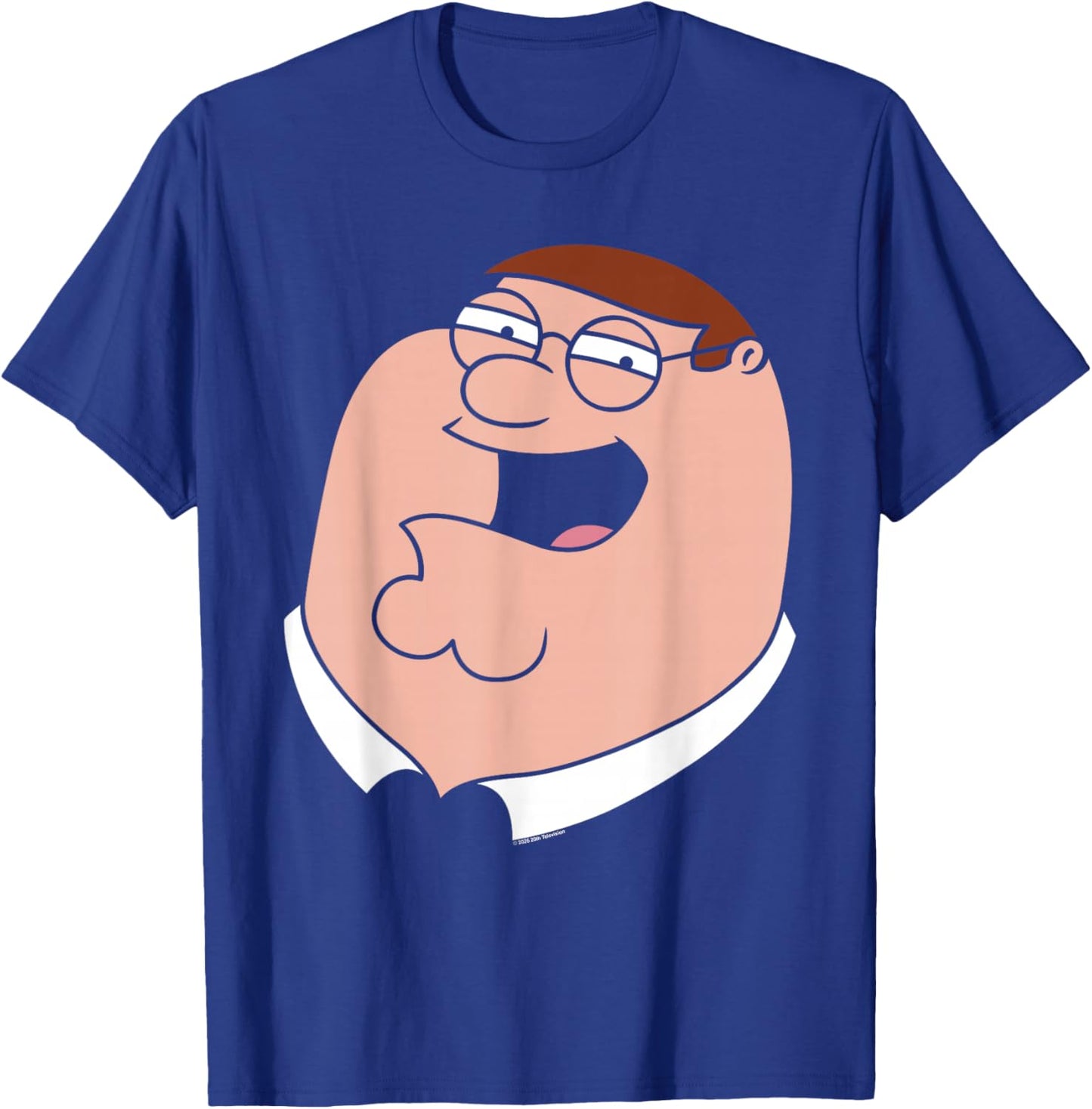 Family Guy Peter Griffin Oversized Portrait Funny Cartoon T-Shirt - T-Shirt | Royal