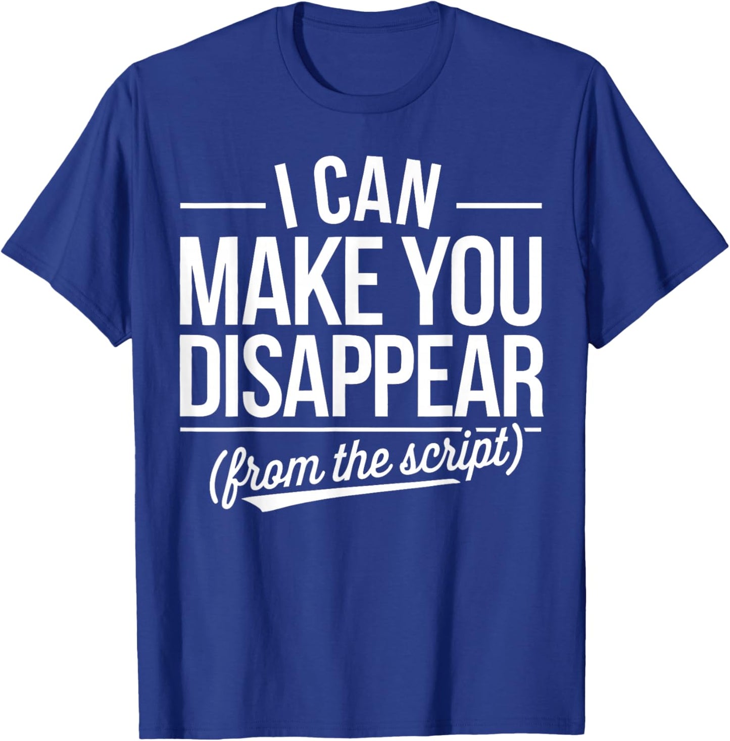 Stage Manager Hilarious Theater Manager T-Shirt - T-Shirt | Royal