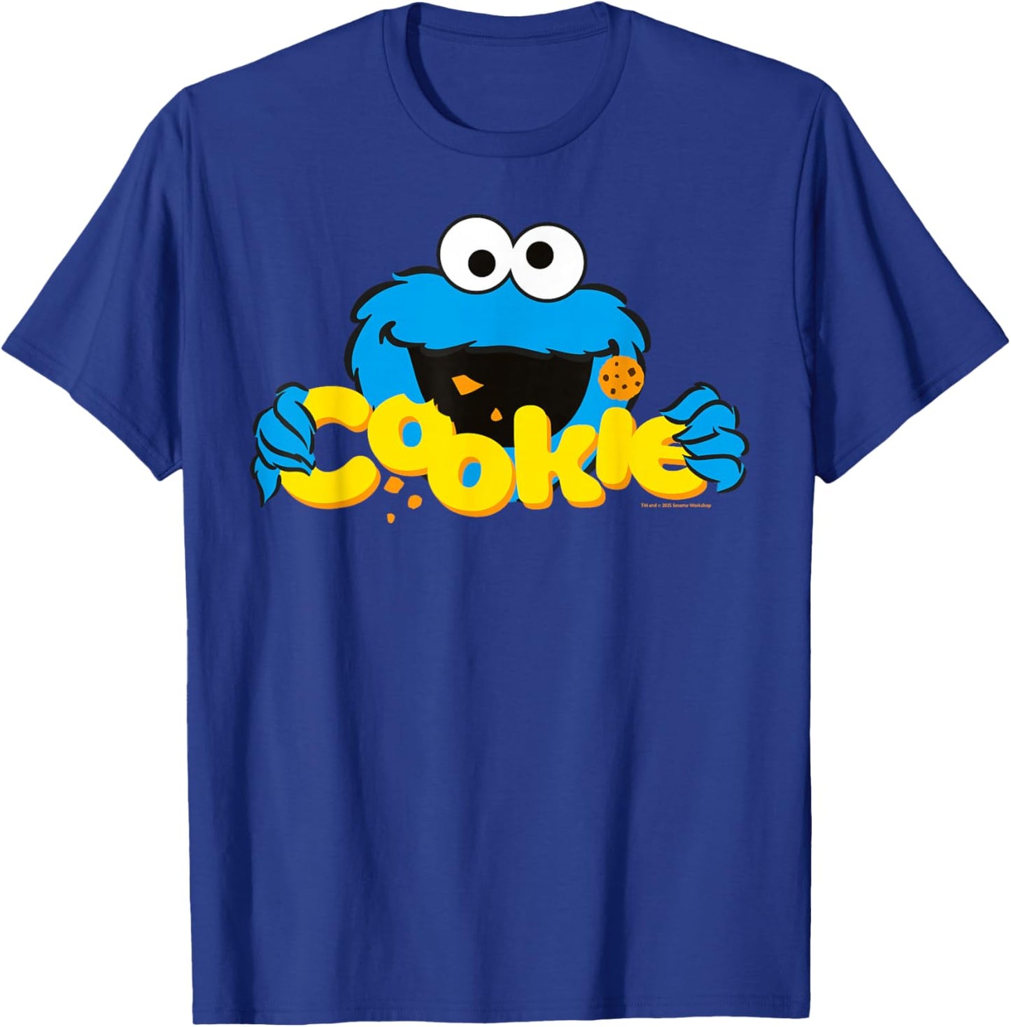 Sesame Street Cookie Monster Fun Best Cookies Ever Classic T-Shirt - T-Shirt | Royal