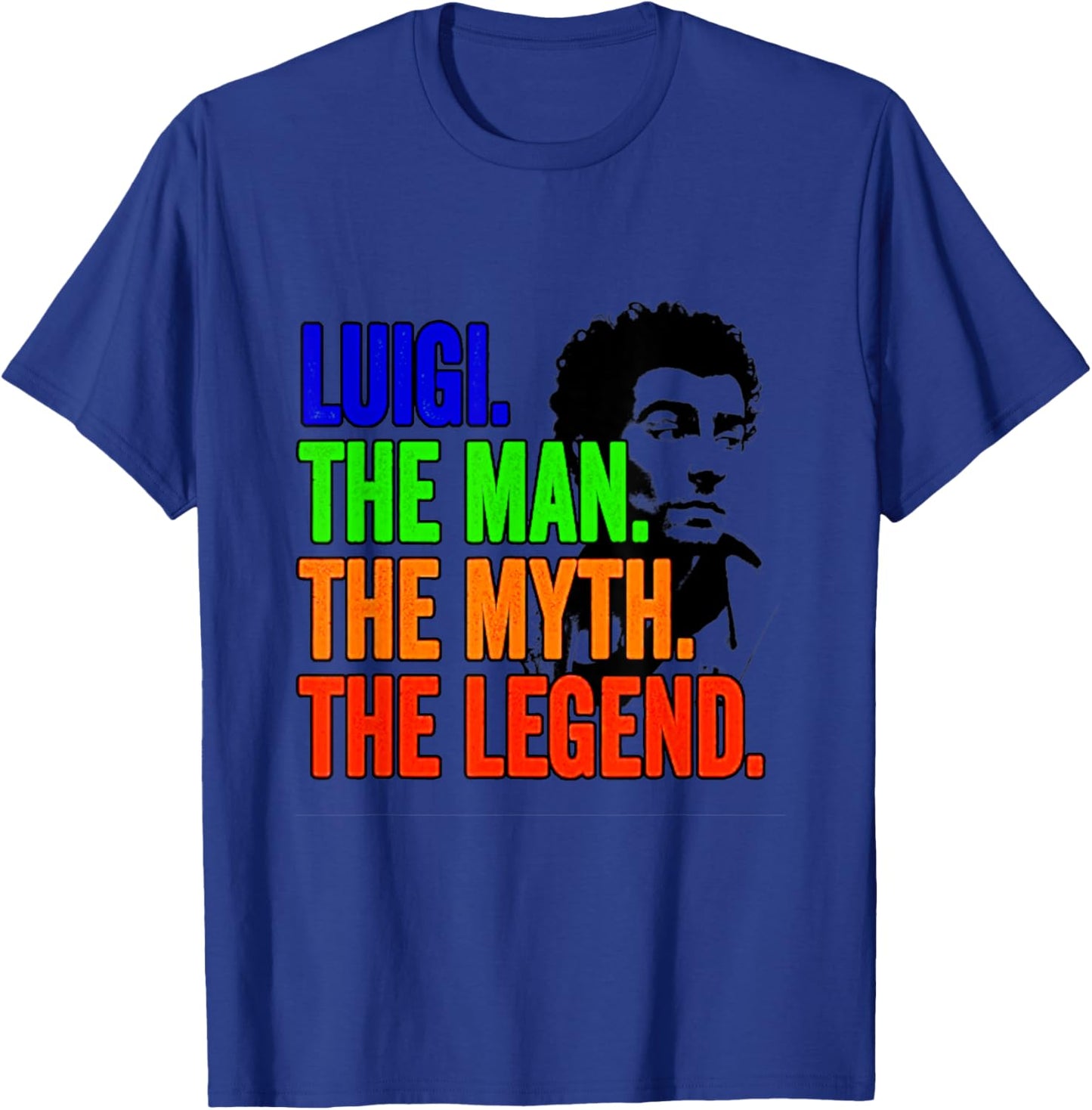 Luigi The Man The Myth The Legend T-Shirt - T-Shirt | Royal