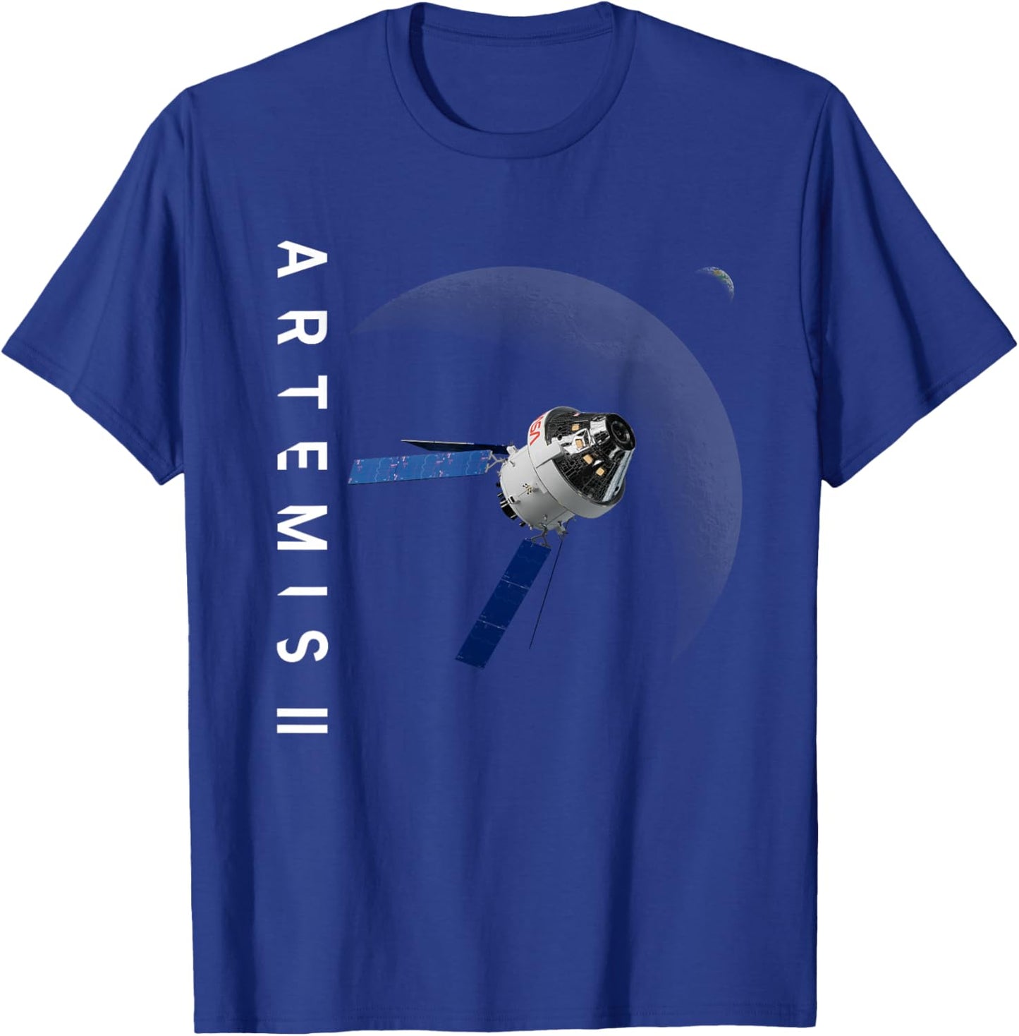 NASA Artemis II Orion Mond Mission T-Shirt - T-Shirt | Royal