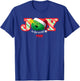 VeggieTales Joy to The World Singing Percy Pea T-Shirt - T-Shirt | Royal