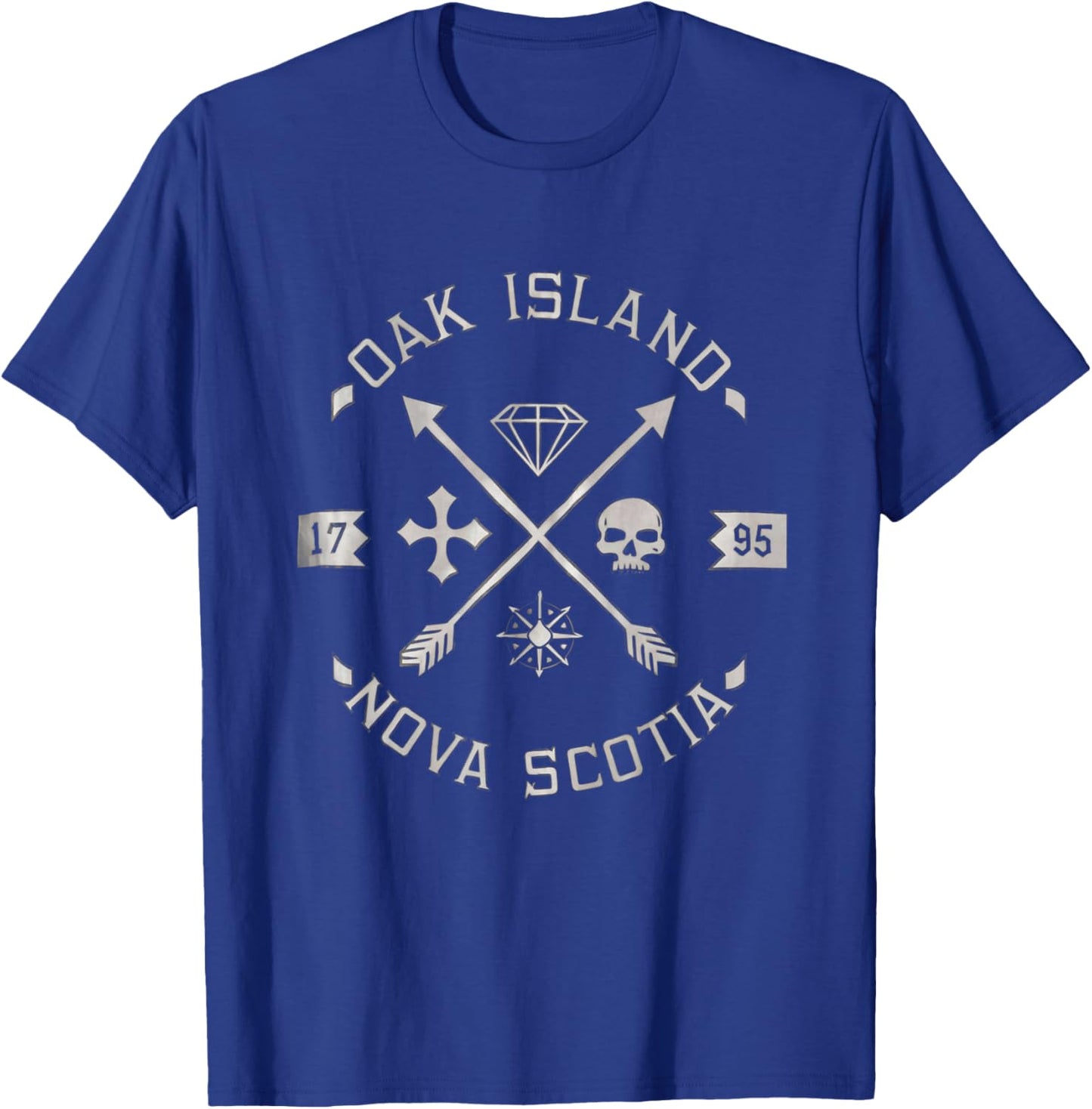 Nova Scotia Oak Island Adventure Treasure Hunt T-Shirt - T-Shirt | Royal