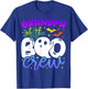 Grandpa of The Boo Crew Costume Halloween Family Matching T-Shirt - T-Shirt | Royal