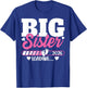 Cute Big Sister Loading 2026 Promoted to Big Sister Family T-Shirt - T-Shirt | Royal