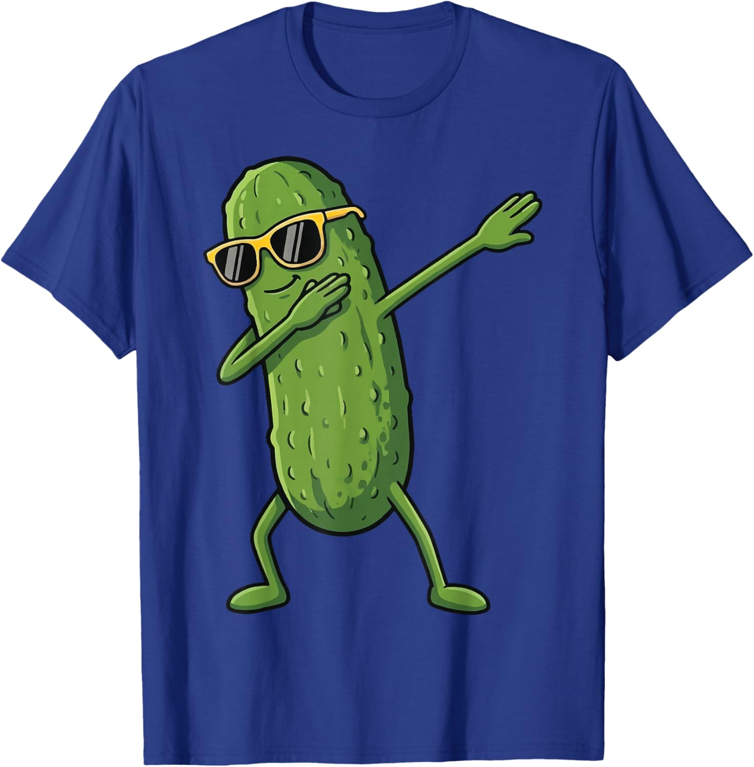 Pickle Dabbing T-Shirt - T-Shirt | Royal