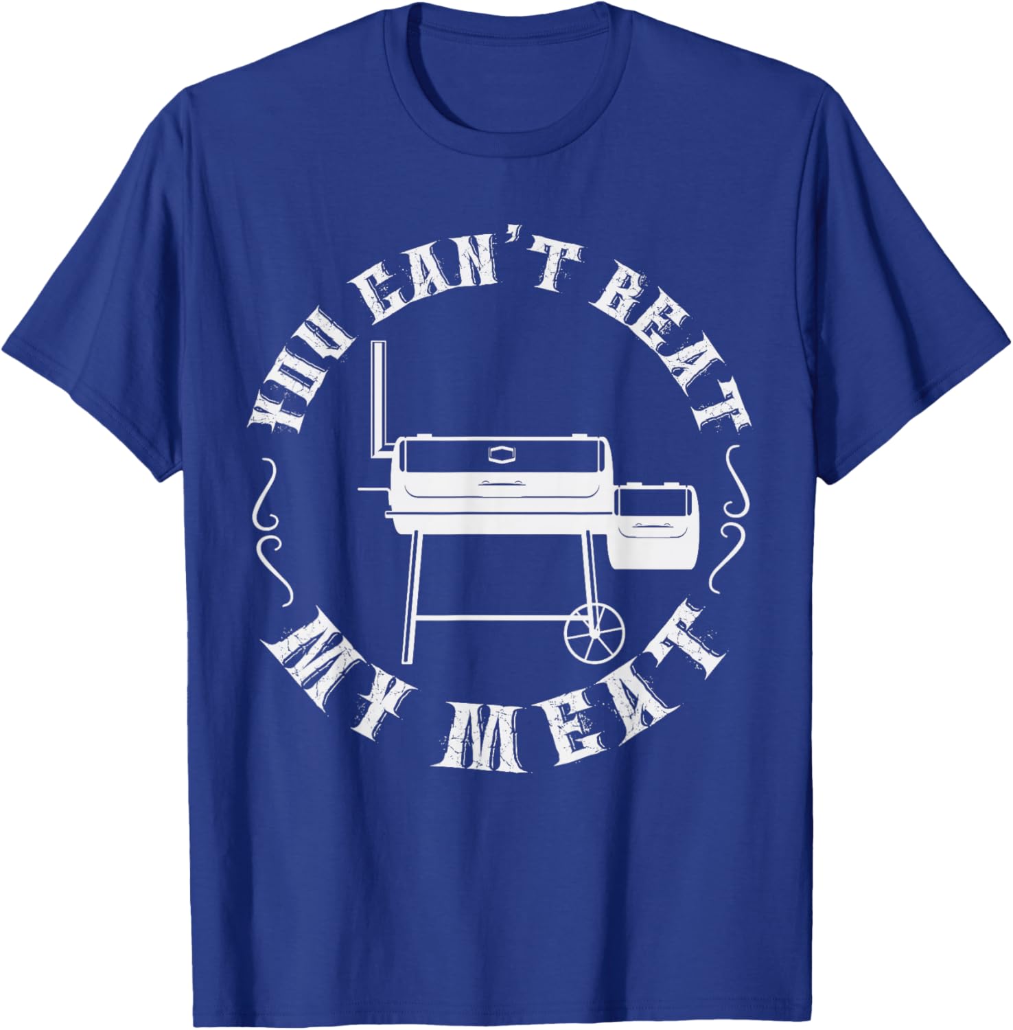 Grilling Pit Master Humor BBQ Meat Smoker Barbeque Grill Men T-Shirt - T-Shirt | Royal