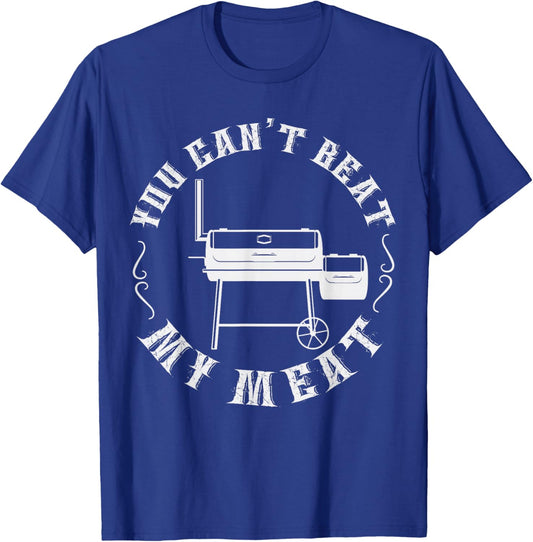 Grilling Pit Master Humor BBQ Meat Smoker Barbeque Grill Men T-Shirt - T-Shirt | Royal