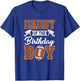 Daddy Of The Birthday Boy Football Party Family Matching T-Shirt - T-Shirt | Royal