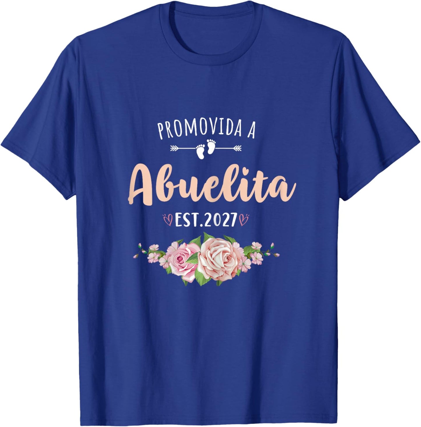 Promovida A Abuelita 2027 Spanish Pregnancy Announcement T-Shirt - T-Shirt | Royal