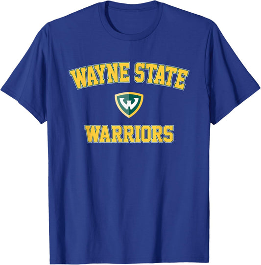 Wayne State University Warriors Campus Classic T-Shirt - T-Shirt | Royal