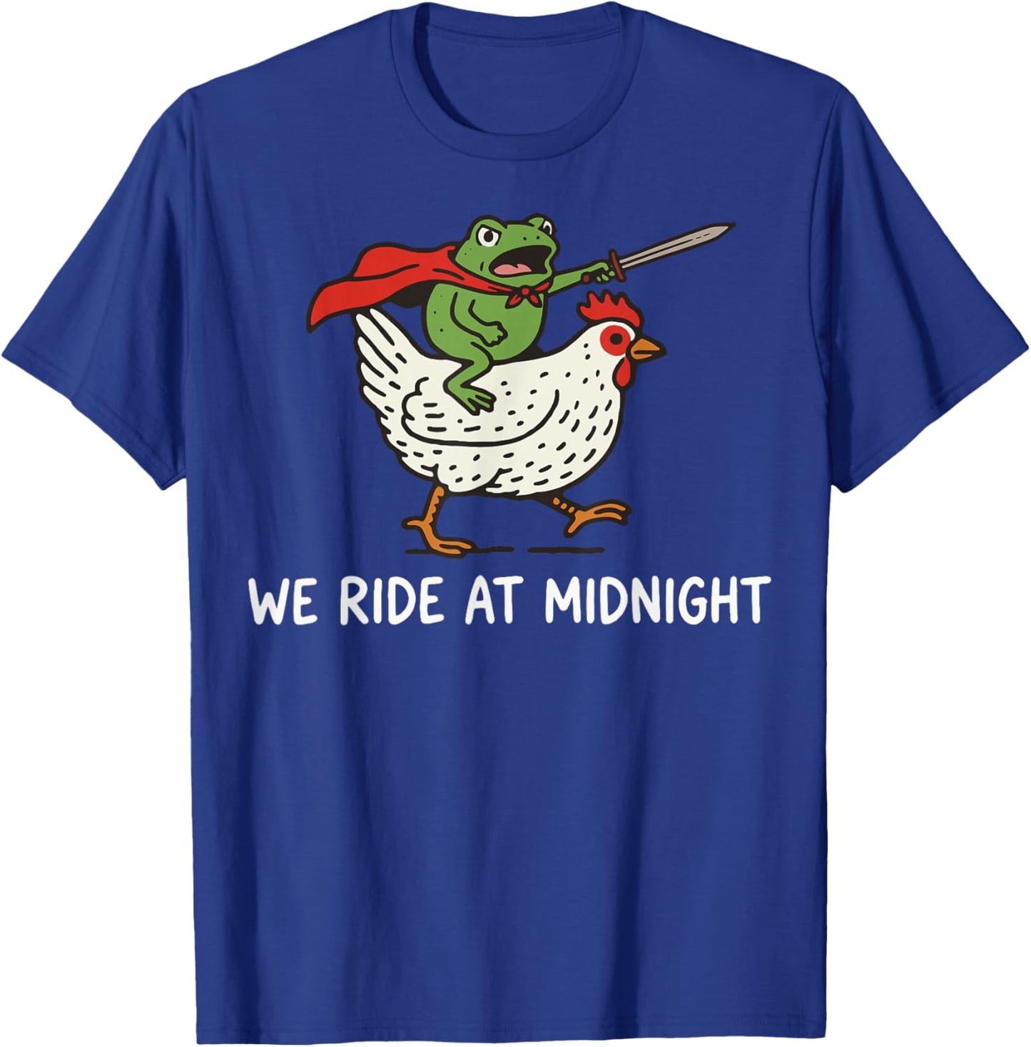 We Ride at Midnight Frog T-Shirt - T-Shirt | Royal
