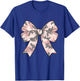 Camouflage Old Camo Bow Camo Coquette Bow Hunting Women Girl T-Shirt - T-Shirt | Royal