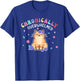 Autism Cat Chronically Overwhelmed Anxiety Spoonie ADHD T-Shirt - T-Shirt | Royal