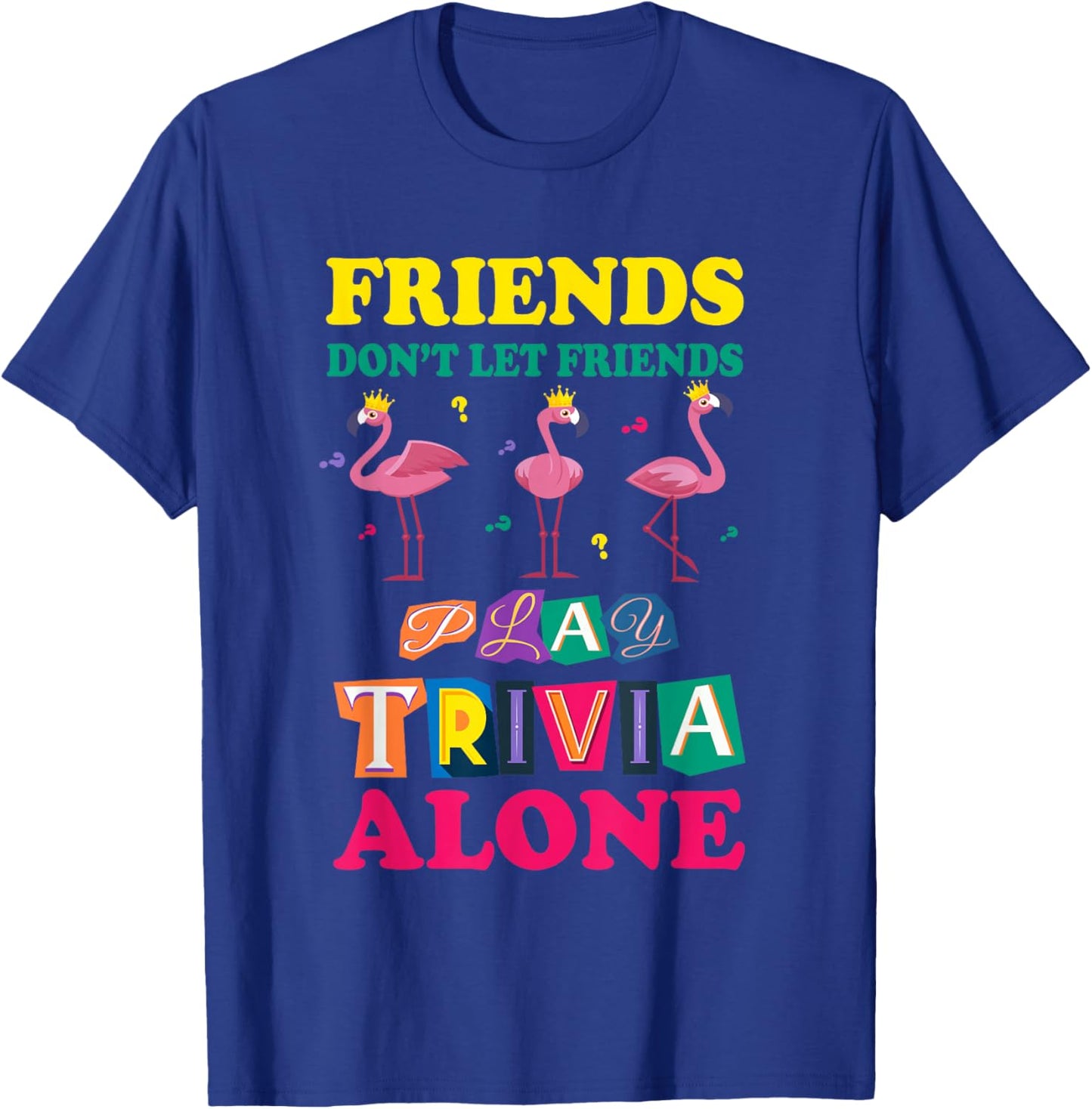 Trivia Night Game Team T-Shirt - T-Shirt | Royal