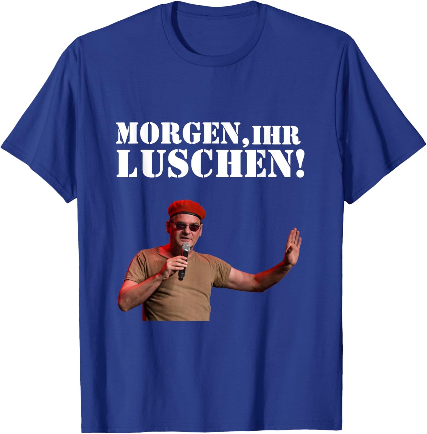 German Army Morgen ihr Lüschen Trainers Schmidt , black, S T-Shirt - T-Shirt | Royal