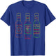 Disney Hot Ones Donald Duck Sauces Lineup Retro Neon Outline T-Shirt - T-Shirt | Royal